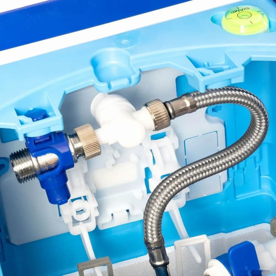 Система инсталляции SIAMP Bcu Ingenio с панелью Cut (матовый хром)