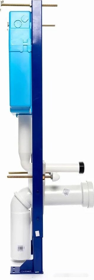 Система инсталляции SIAMP Bcu Ingenio с панелью Cut (матовый хром)