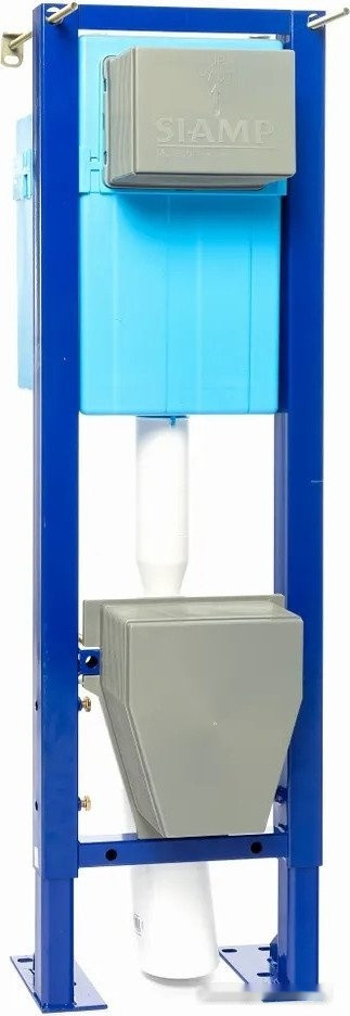 Система инсталляции SIAMP Bcu Ingenio с панелью Cut (матовый хром)