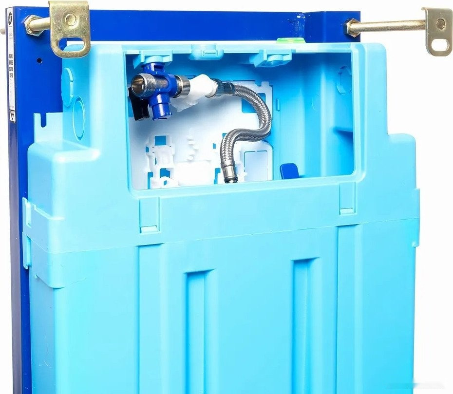 Система инсталляции SIAMP Bcu Ingenio с панелью Cut (матовый хром)