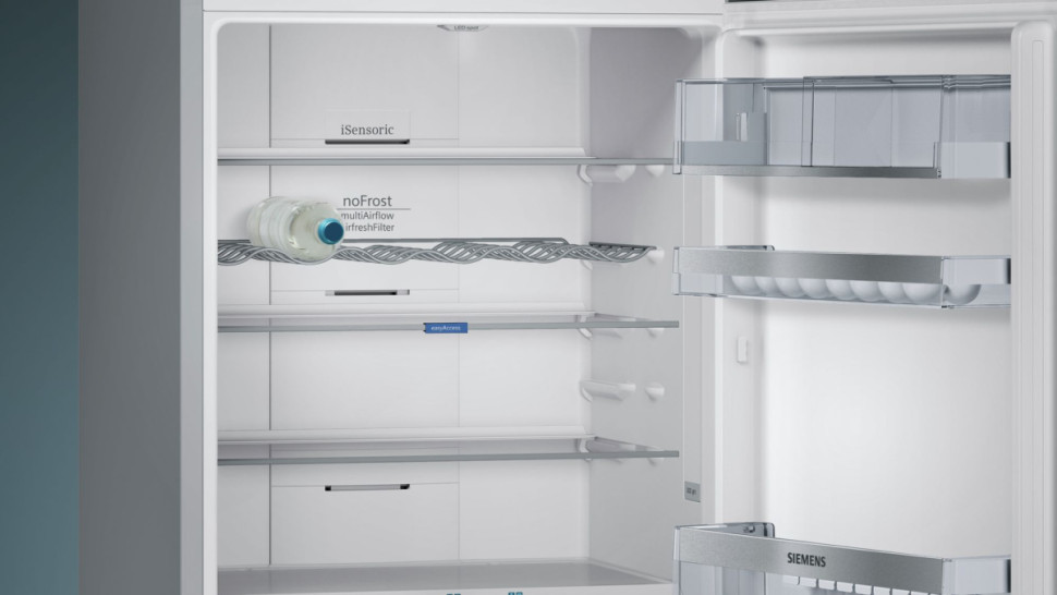 Холодильник с нижней морозильной камерой Siemens KG49NSW2AR