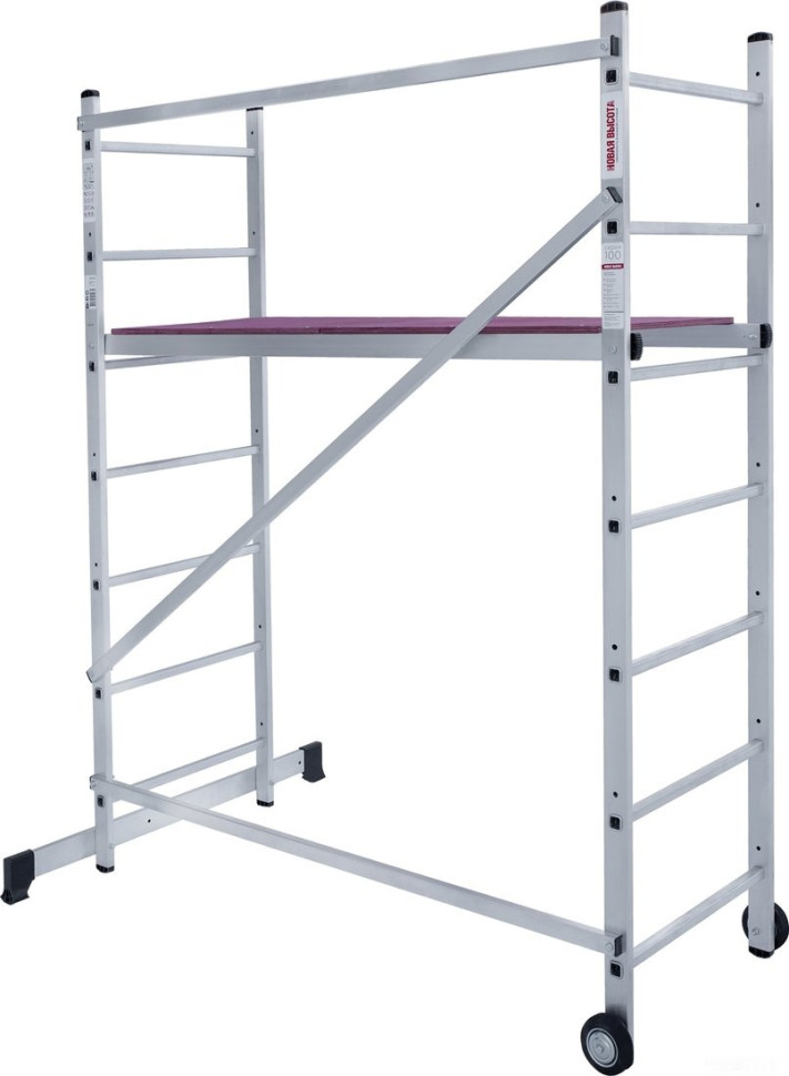 Лестница-помост Новая Высота NV 1411 (2x7 ступеней)