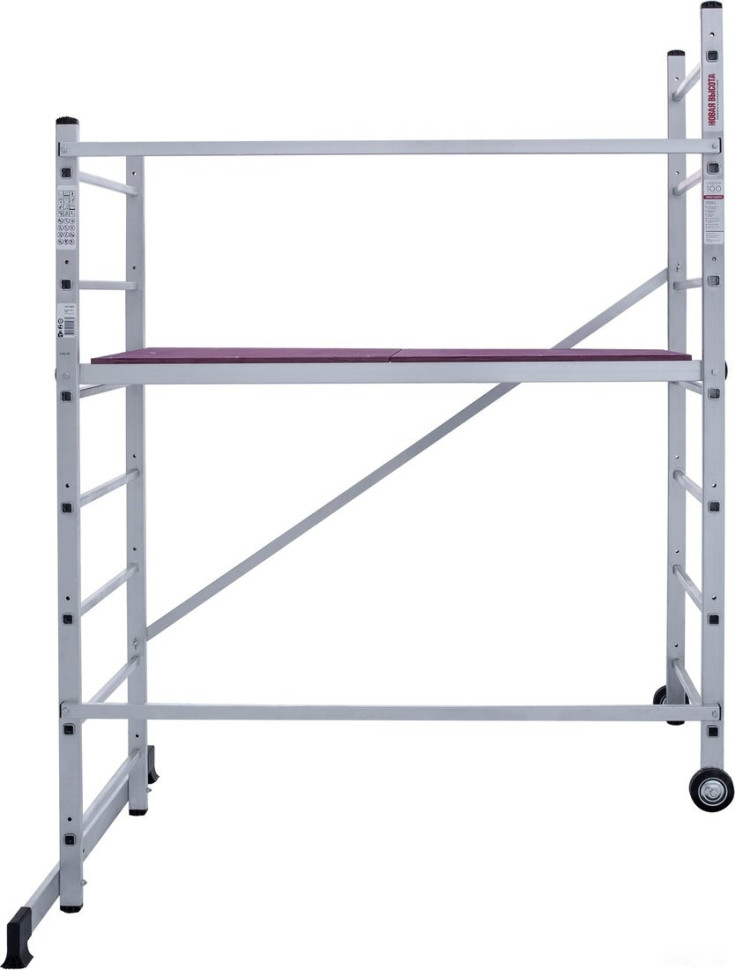 Лестница-помост Новая Высота NV 1411 (2x7 ступеней)