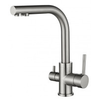 Смеситель AquaSanita Akvaduo 2663 (сатин)