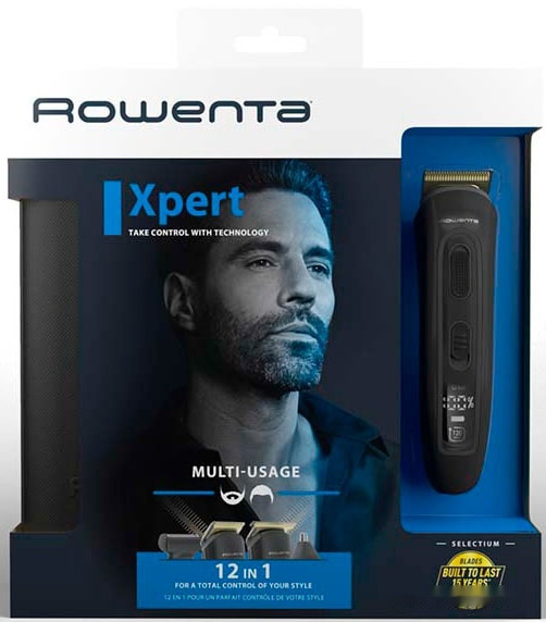 Машинка для стрижки волос Rowenta Selectium Xpert 12 в 1 TN9461F4