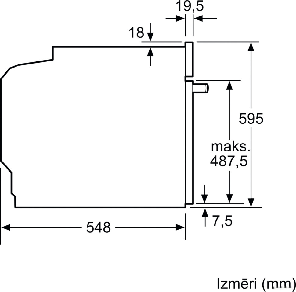 Духовой шкаф Bosch Serie 8 HBG832DC1S