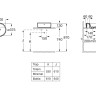 Умывальник Roca The Gap 40x13