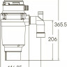 Измельчитель пищевых отходов Paulmark Intenso-400