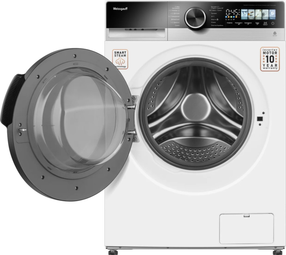 Стиральная машина Weissgauff WMD 45148 Color Touch Inverter Steam