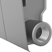 Радиатор Royal Thermo BiLiner 350 Silver Satin (6 секций)