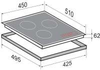 Варочная панель Zigmund &amp; Shtain CI 33.4 W