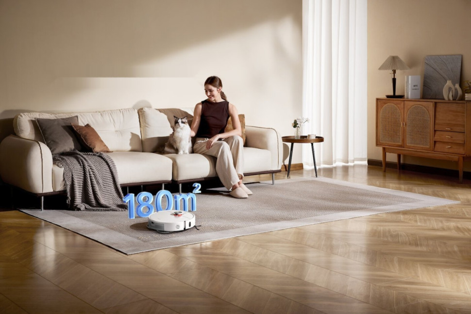 Робот-пылесос Xiaomi Robot Vacuum S40 Pro OV71GL (евровилка, белый)