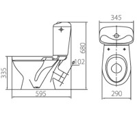 Унитаз Colombo Бемби детский S10990000