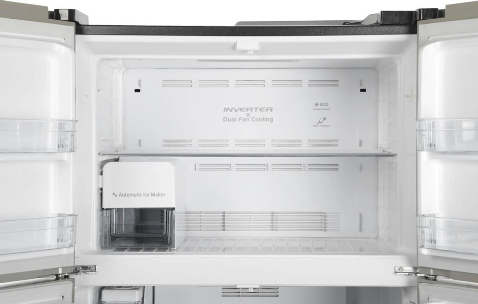 Четырёхдверный холодильник Hitachi R-W660PUC7XGC