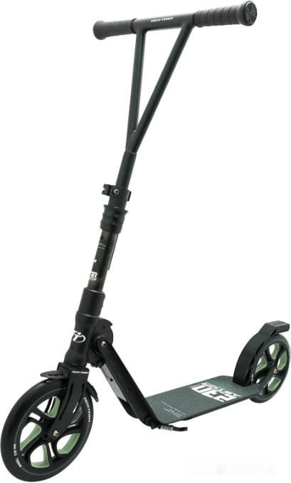 Самокат Techteam Astor 230 2020 (черный/зеленый)