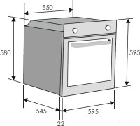 Духовой шкаф Candy FCS 605 X/E