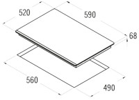 Варочная панель CATA IF 6002 BK