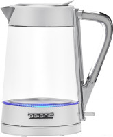 Электрический чайник Polaris PWK 1715CGL Water Way Pro (белый)