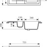 Кухонная мойка Gran-Stone GS 21 K 331 белая