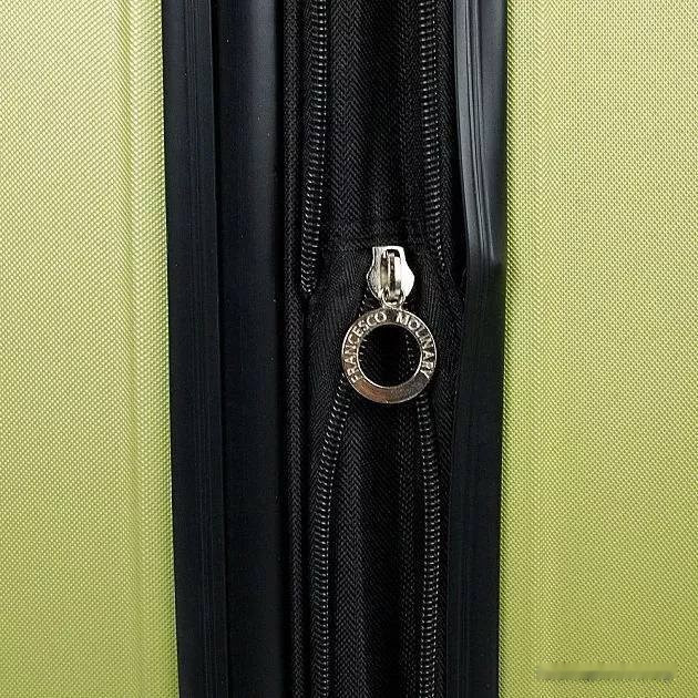 Чемодан-спиннер Francesco Molinary 336-161426/3-20 (салатовый)