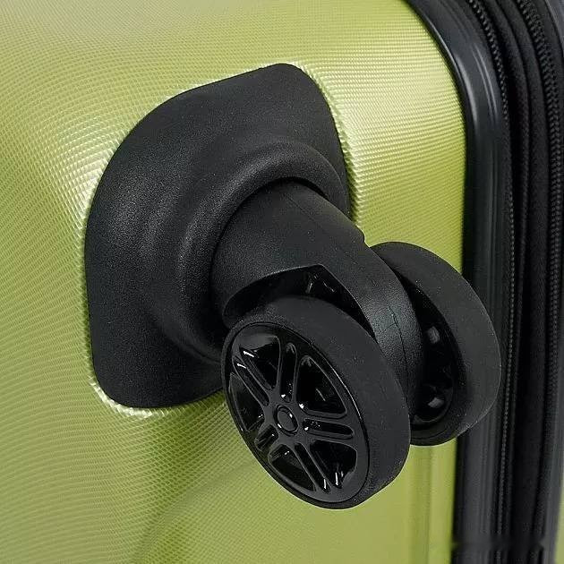 Чемодан-спиннер Francesco Molinary 336-161426/3-20 (салатовый)