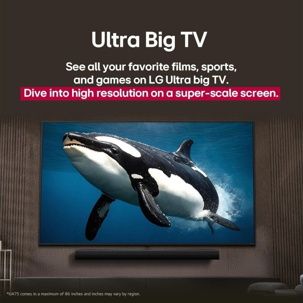 Телевизор LG UHD AI UA75 50UA75009LA