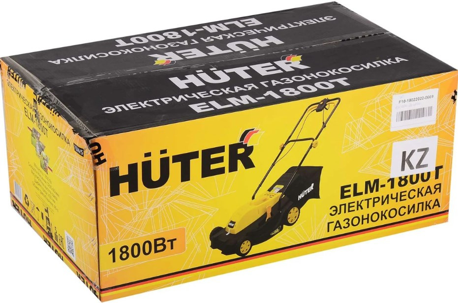 Электрическая газонокосилка  Huter ELM-1800T