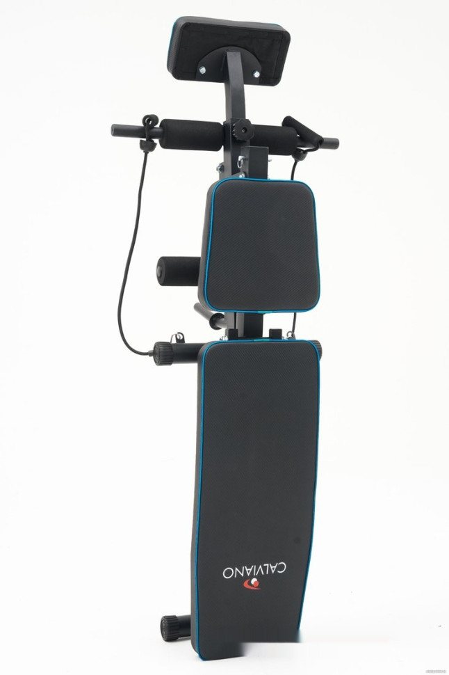 Силовая скамья Calviano 1003 (черный/синий)