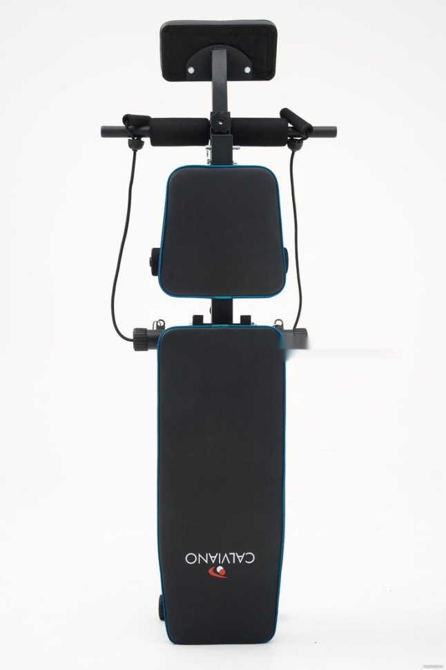 Силовая скамья Calviano 1003 (черный/синий)