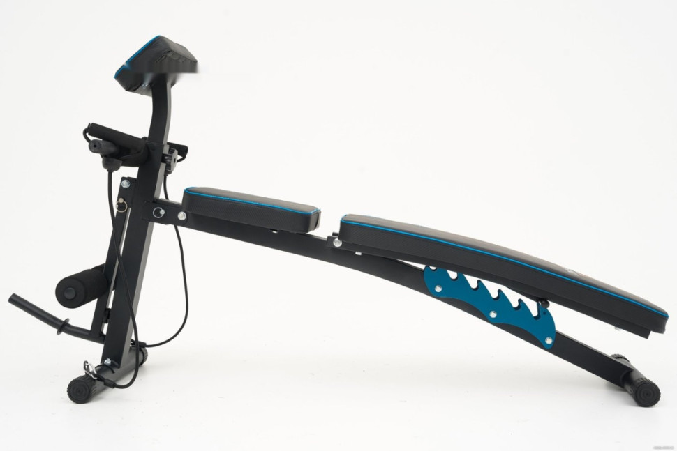 Силовая скамья Calviano 1003 (черный/синий)