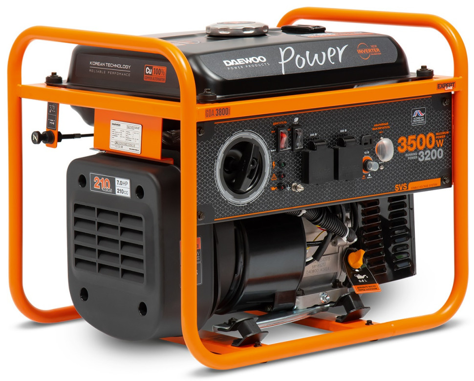 Генератор Daewoo Power GDA 3800i