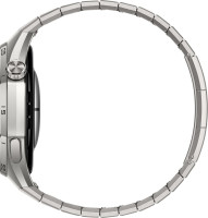 Умные часы Huawei Watch GT 6 Pro 46 мм (серебристый, с серебристым браслетом, международная версия)