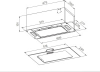 Вытяжка HOMSair Crocus Push 52 черный