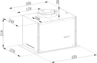 Вытяжка Weissgauff Dubhe 450 Inox