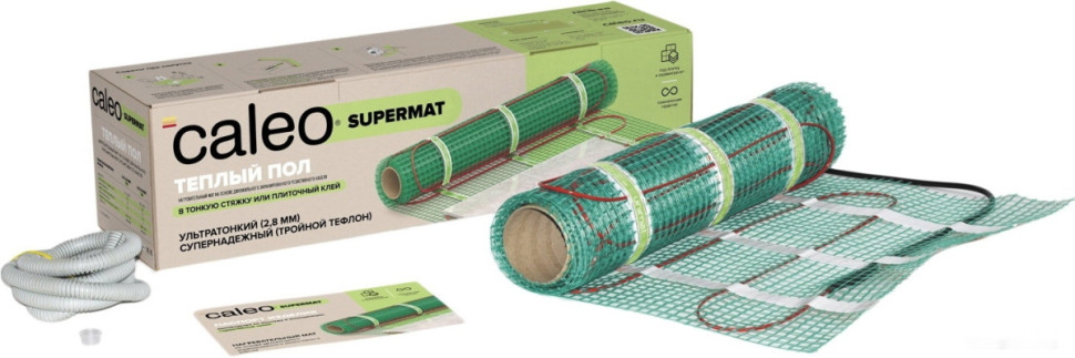 Теплый пол Caleo Supermat 130 1.8 кв.м. 234 Вт