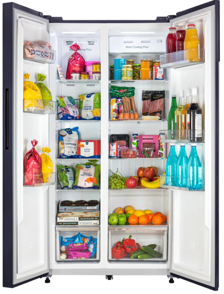 Холодильник с морозильником LEX LSB530BLID