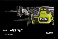 Сабельная пила Ryobi RRS18C-0 5133004954 (без АКБ)