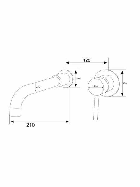 Смеситель РМС SUS129BL-3