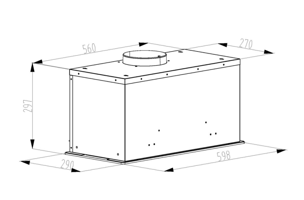 Вытяжка Schtoff Vega 60 Black (черный)