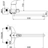 Смеситель Rubineta Star P-11/C