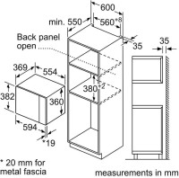 Микроволновая печь Bosch BEL554MB2