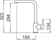 Смеситель Elleci Trail G51 Avena