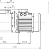 Самовсасывающий насос Wilo Economy MHI 1604 (3~400 В, EPDM)