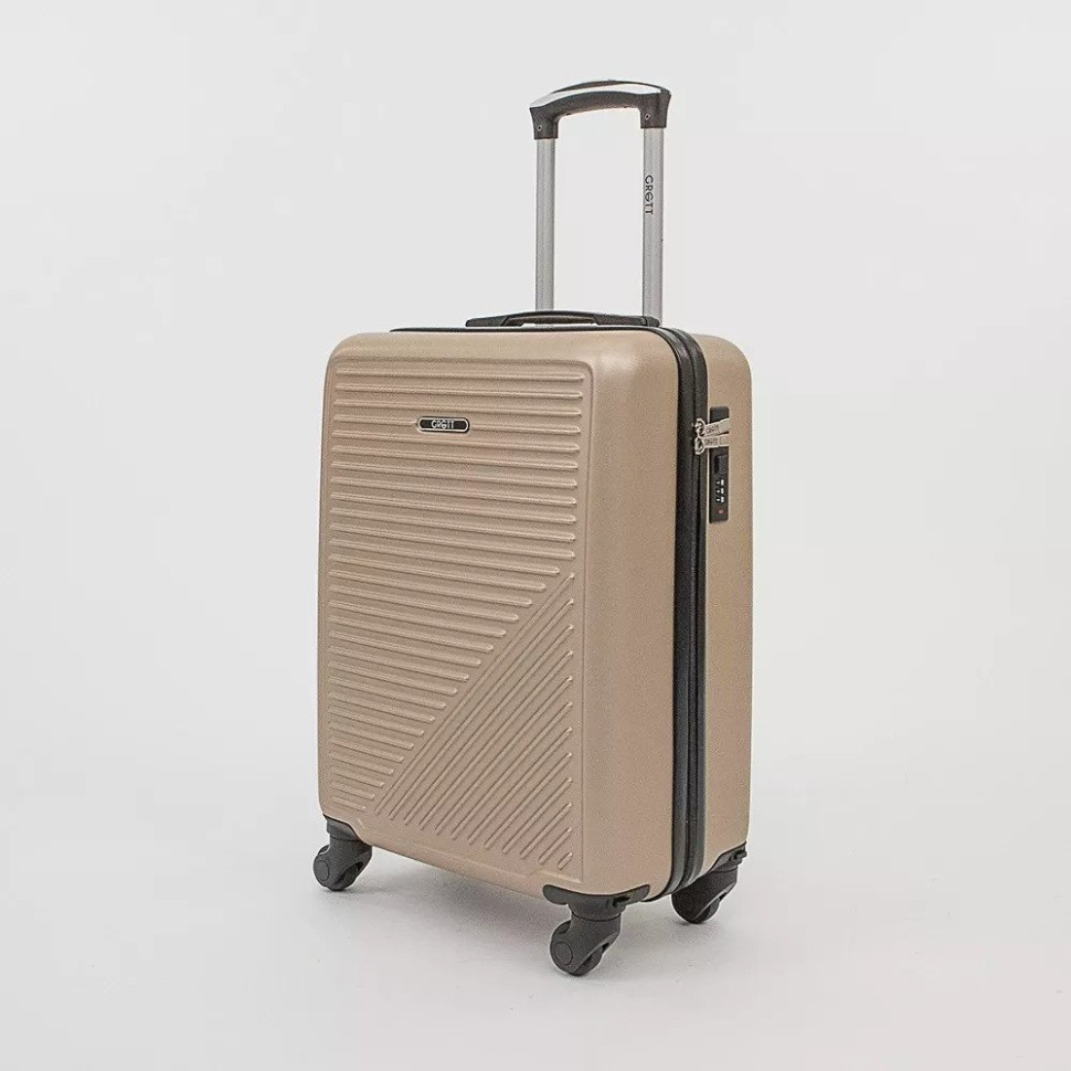 Чемодан Grott 340-619/3-20GLD (золотой)