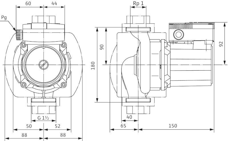 Wilo TOP-S 25/5 (1~230 V, PN 10)