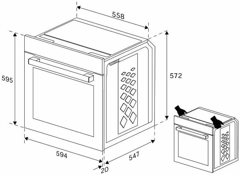 Духовой шкаф Indesit IFE 3644 IX