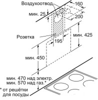 Вытяжка Bosch DWK65AJ91R