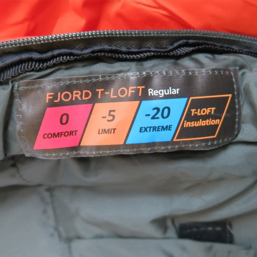 Спальный мешок Tramp Fjord T-Loft TRS-049R (правая молния)