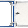 Люк под плитку Левша Модерн Мини (40x100 см)