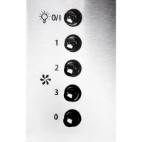 Вытяжка ZorG Technology Titan 750 50 M нержавейка + стекло черное